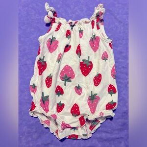 Strawberry Summer Romper